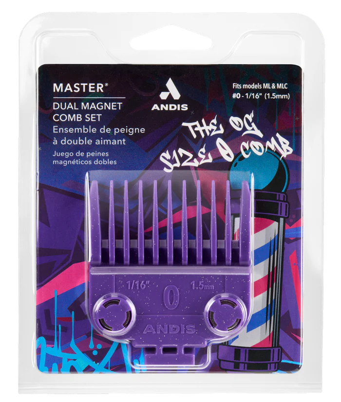 Andis Master Dual Magnet Blade Guard Attachment w/ Longer Teeth - "OG" Size 0 (561385)