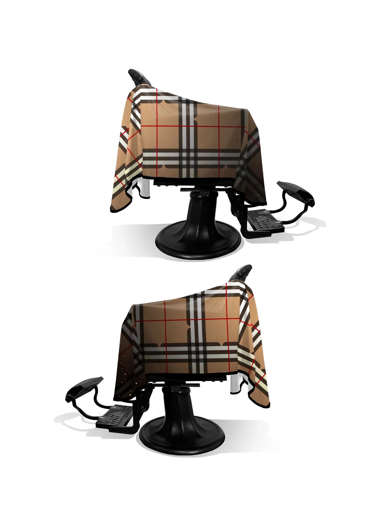 Illuzien Cape (Elastic)- Tan Plaid Pro Cape