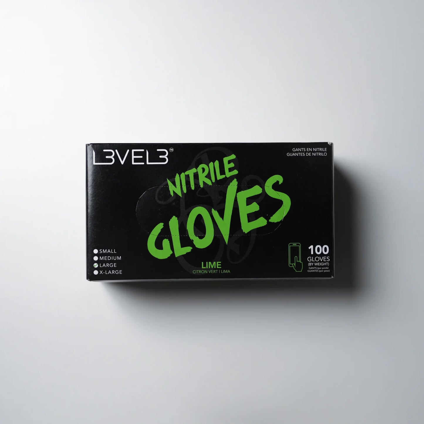 Professional Nitrile Gloves- Lime