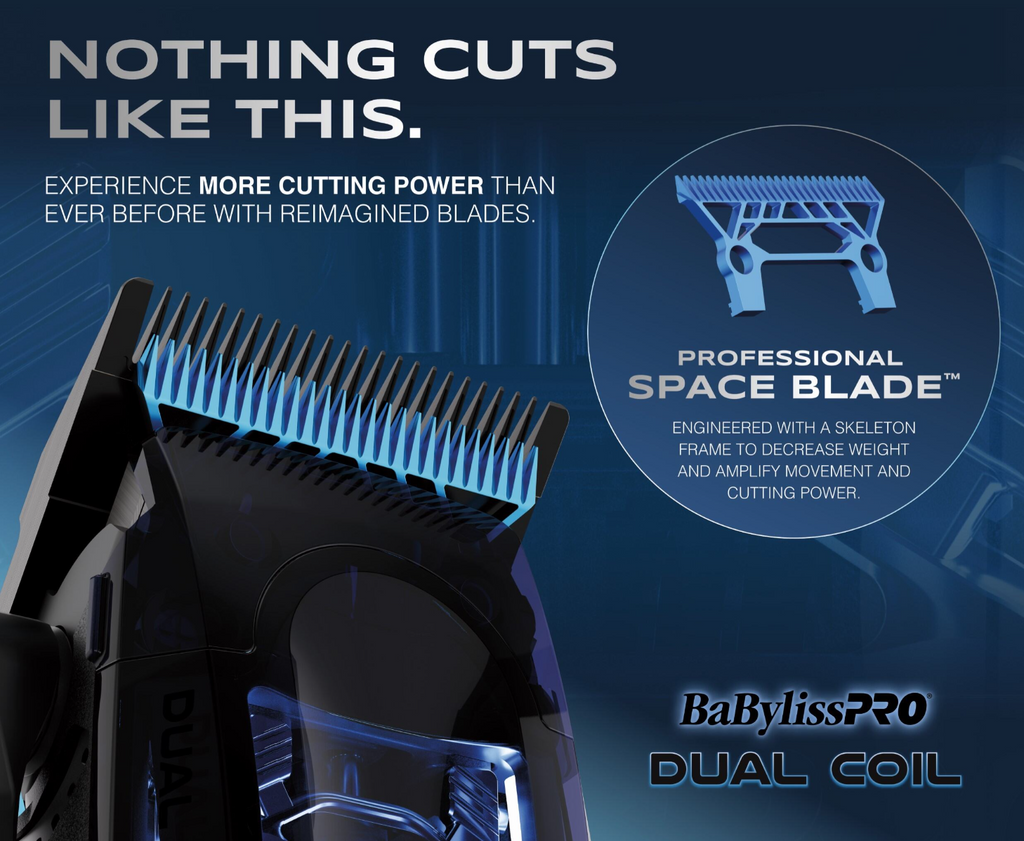 BaBylissPRO High-Performance Dual-Coil Motor Cordless Clipper (FX95C)