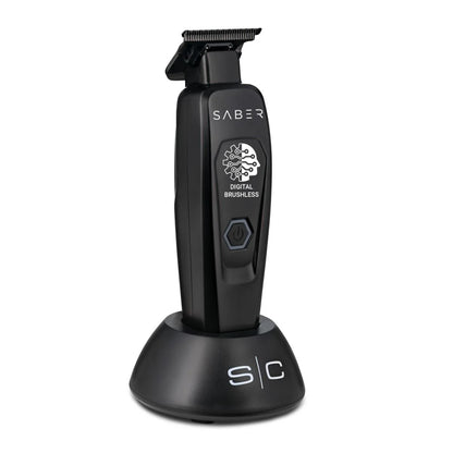 StyleCraft Saber Cordless Digital Brushless Motor Metal Trimmer Black/Gold