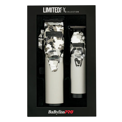 BaByliss PRO Limited Edition Camo Metal Lithium Clipper & Trimmer (FXHOLPK2CAM)