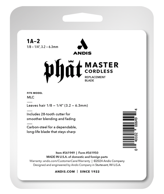 Andis MLC Phat Master Cordless Blade (561949)