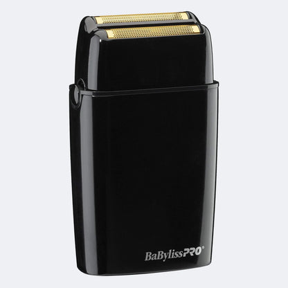 BaBylissPRO® FOILFX02™ Cord/Cordless Metal Double-Foil Shaver (Black)
