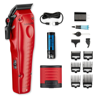 BABYLISSPRO® FXONE LO-PROFX LIMITED EDITION MATTE RED CLIPPER