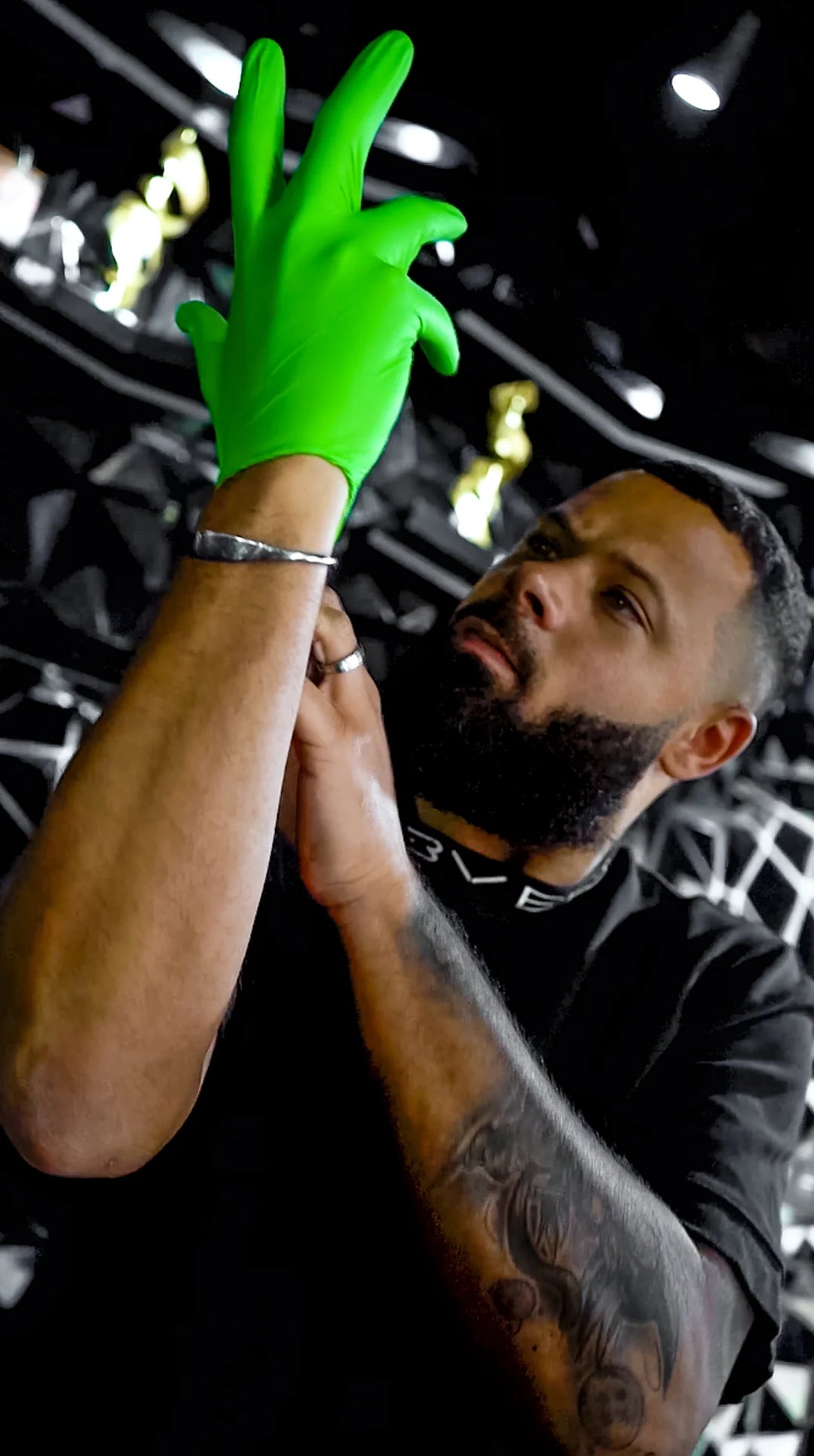 Professional Nitrile Gloves- Lime