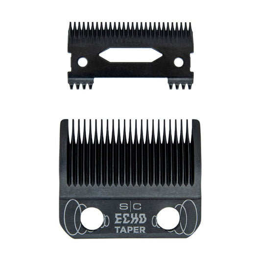 StyleCraft Fixed DLC ECHO Taper Blade & DLC Echo Deep Cutter - Black (SC553B)
