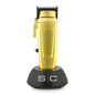 StyleCraft Saber 2.0 Cordless Modular Clipper w/ High-Torque Digital Brushless Motor - Gold (SC617M)