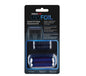 BaBylissPRO Black with Blue Titanium Cutters UV Foil Double-Foil Shaver Replacement Kit (FXLRF2MB)