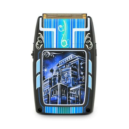 S|C X MISTER CARTOON REBEL SHAVER – PROFESSIONAL DOUBLE FOIL CORDLESS SHAVER WITH SUPER-TORQUE MOTOR