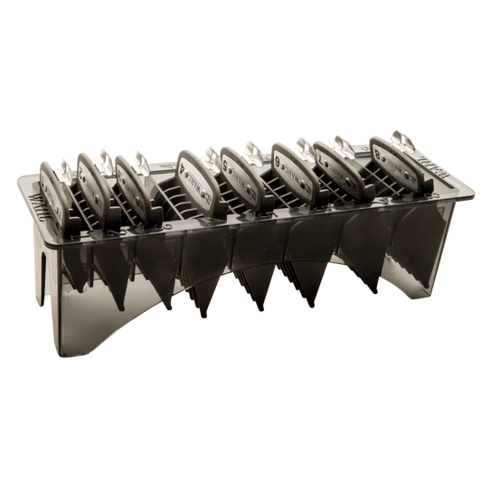 Wahl Professional Premium Cutting Guides guards 1-8 w/ Organizer (3171-500)