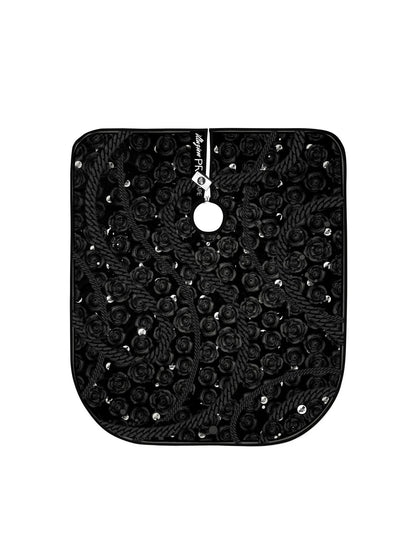 Illuzien Cape (Elastic)- Dead Roses (Blackout) Pro Cape