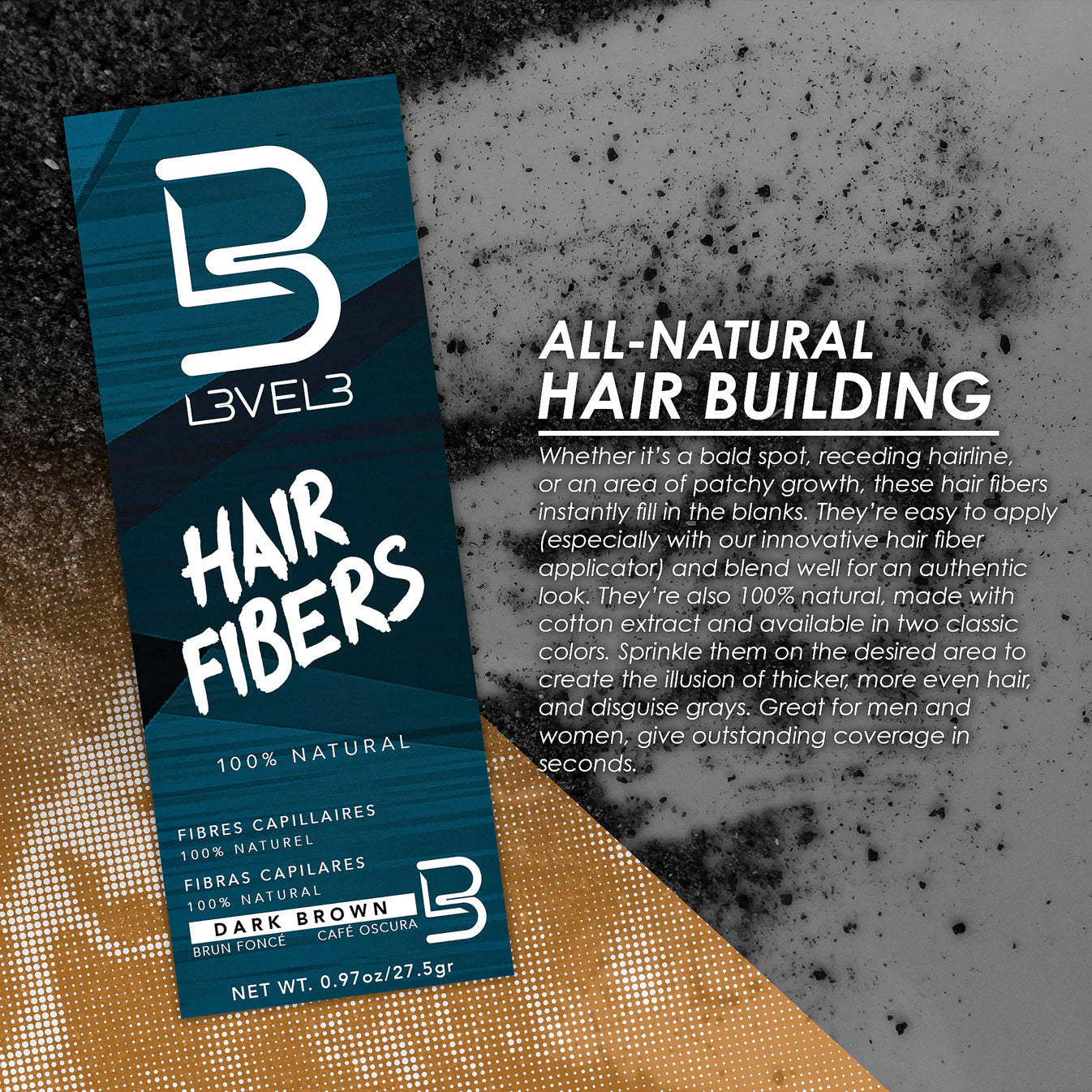 L3VEL3 HAIR FIBERS