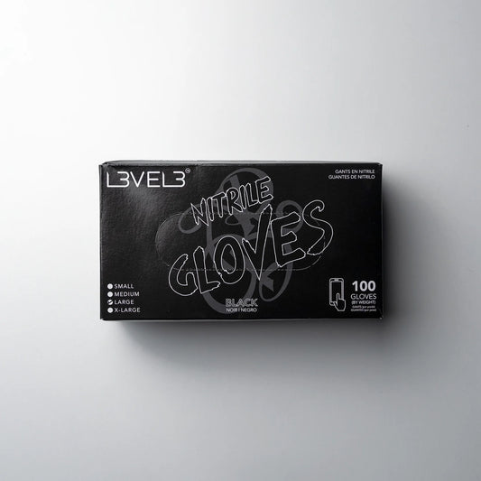 Professional Nitrile Gloves- Black