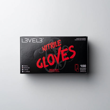 Professional Nitrile Gloves- Red-ish