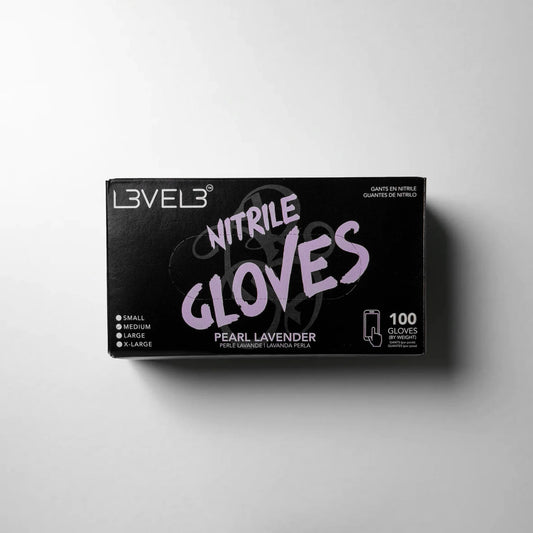 Professional Nitrile Gloves- Pearl Lavender