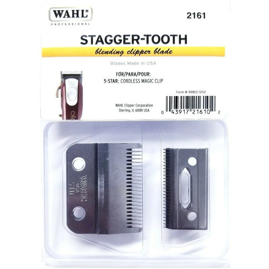 Wahl Professional Stagger Tooth Blade Set for Cordless Magic Clip