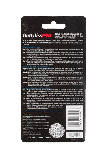 BaByliss PRO UV-Foil Replacement Foil w/Cutters for FXLFS2 (FXLRF2)